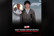 海外ファン「どうせ皆んな抜かれるんだろ？」「映画は面白いの？」映画「F1」でブラッド・ピットに抜かれる役を演じた角田裕毅に同情とツッコミの声多数【海外の反応】