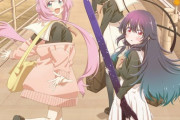 【星屑テレパス】キービジュアル公開　海果、ユウ、遥乃、瞬の4人が灯台へと続く１本道を一緒に歩く【海外の反応】