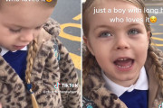 4歳の息子の髪を伸ばし続けていることをSNSで非難された母親が反論