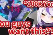 海外ニキたちも欲しい！ラプラス・ダークネスが自分のカードに直筆サイン！！【ホロライブ】