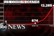 米NY州：中国肺炎死者数が一日779名で過去最悪を記録…一方、入院数は減少傾向[海外の反応]