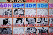 韓国人「日本人が選ぶ年代別歴代最高の漫画の名台詞！20代～60代1位の名台詞がこちら‥　韓国の反応