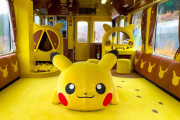 海外「ピカチュウ好き！」「いいな～！」東北ポケモン列車の様子に夢中