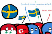 【スウェーデン】愛国心【ポーランドボール】