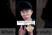 外国人視聴者「これ中国人も参戦したらどうなるだろ…」日本人が韓国に行ったら…「ラーメン」を巡る一人寸劇