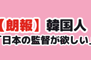 【朗報】韓国人「日本は嫌いだけど、韓国代表の監督はもうあの日本人しかいない」