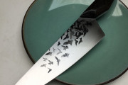 外国人「アート包丁を作ったら日本の水墨画っぽくなった！」