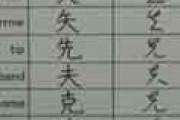 外国人「漢字の筆記体(草書体)が存在するらしい…」→「全部同じ形にしか見えないんだがｗ」