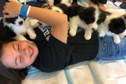 【海外】「病気の子どもたちを笑顔に！子犬たちのふわふわ癒し効果とは？」