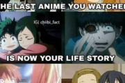 最後に見たアニメの主人公と同じ人生を歩みます←お前らどうなる？