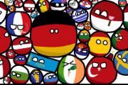 【世界】混雑しているよ【ポーランドボール】