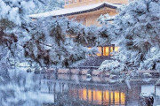 海外「日本の冬は本当に美しい、まるで天国だよ・・・」雪景色の中で撮影された金閣寺の写真が美しすぎると外国人が絶賛！