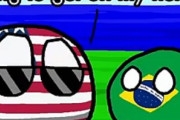 【アメリカ-ブラジル】アメリカ怒りの改名【ポーランドボール】