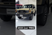 【海外の反応】70系トヨタランドクルーザーには80'sの雰囲気が残っている！