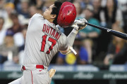 海外「大谷翔平、三振数がメジャーで３位」さぁ、明日も負けよう！