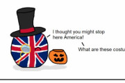 【イギリス】恐ろしい仮装【ポーランドボール】