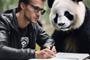 中国人「日本語のこの平仮名の書き方が分からない。これで正しい？」　中国人「こんな感じかな」「３に点々」