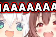 戌神ころねと白上フブキがコラボ！！絶妙にシンクロしたふたりがカワイイ！！【ホロライブ】