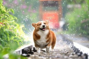 可愛すぎる！コーギーが階段を登る後ろ姿に海外が注目「食パンみたいw」「可愛すぎて目が離せない！」海外の反応
