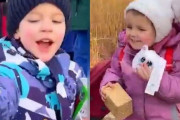 ポーランド国境でボランティアがウクライナの子供たちをハッピーにする…海外の反応