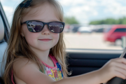 8歳の少女が親の車を運転してひとりでショッピングモールへ買い物にいくという仰天事案