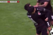 遠藤ゴラッソからシュツットガルト逆転勝利　サポ「マジで何でも出来る」