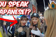 海外「楽しそう！」2022年も盛り上がった渋谷ハロウィン、ピーチ姫姿のユーチューバーがレポート