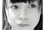 橋本環奈を鉛筆で描く日本人が凄すぎる！リアル過ぎて恋に落ちる人まで（海外の反応）