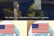 アメリカ人さん、何気ないアニメの台詞でダメージを負ってしまう…