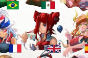 アメリカ絵師「日本を含め世界の擬人化イラストを描いてみたよ！」