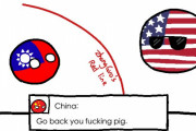 【中国】レッドライン【ポーランドボール】