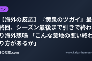 【海外の反応】『黄泉のツガイ』最終回、シーズン最後まで引きで終わり海外悲鳴 「こんな意地の悪い終わり方があるか」