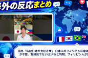 海外「私は日本が大好き♥️」 日本人のフィリピン印象は好意が半数、友好的でないは14%と判明、フィリピン人が反応