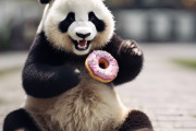中国人「日本のミャクミャクしたドーナッツ。みんな食べられる？」　中国人「こっちは本物」「日本に行ったら絶対食べてやる！」