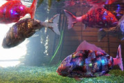 【海外の反応】「まさに日本に求めていたものだ！」日本のホテルで泳ぐロボット魚を見た外国人の反応。