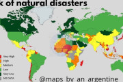 外国人「自然災害リスクでランキングを作った、日本は最も危険な部類だ」