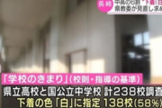 【韓国の反応】「白い下着だけ着なさい」長崎市の中学·高校の下着検閲問題に韓国の反応「韓国のほとんどの悪習が日帝から始まった。」