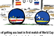【カーボベルデ-キュラソー】２つのW杯デビュー戦の物語【ポーランドボール】