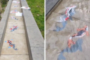 フランス人によるストリートアート、どれも見事すぎると話題に