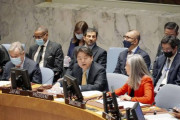 海外「国連公開討論、日本がロシアに対してウクライナから撤退するように求める。武力による領土獲得は国連憲章違反」