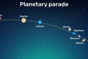 【海外】今夜は全惑星が大行進！見逃したら2034年までおあずけだよ！