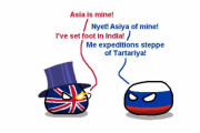【イギリス-ロシア】グレートなゲーム【ポーランドボール】