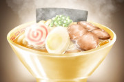 ラーメンを鼻で食べる日本人の男　“歯磨きをせずに済む方法だ！”　【海外の反応】