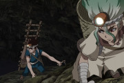 『海外の反応』Dr.STONE（ドクターストーン）第22話「クロムの本当の宝物…」「最後のシーンにとっても感動した！」