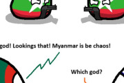 【インド-バングラデシュ】どの神？【ポーランドボール】