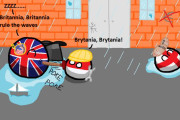 【イギリス】ポーランは仕事できるよ【ポーランドボール】