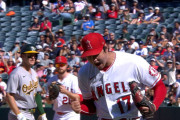 【海外の反応】「素晴らしい」大谷翔平、8回2失点＆10奪三振の好投も10勝目ならず！チームは延長の末3連敗