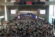 品川駅の混雑度の凄さをわかりやすく示した動画ツイートが海外でも話題に