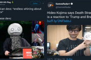 外国人「日本のゲームクリエイターって小島秀夫だけ政治を語るよな」