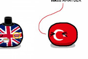【トルコ】トルコとティータイム【ポーランドボール】